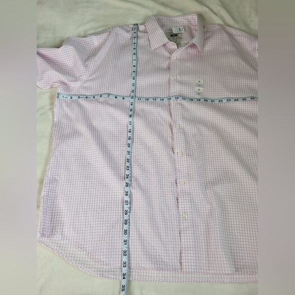 Joseph Abboud Mens Pink Dress Shirt. Size 20 34/35. Brand new - Picture 14 of 14